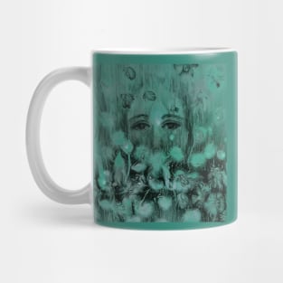 Growing on Me - Teal/Green Mug